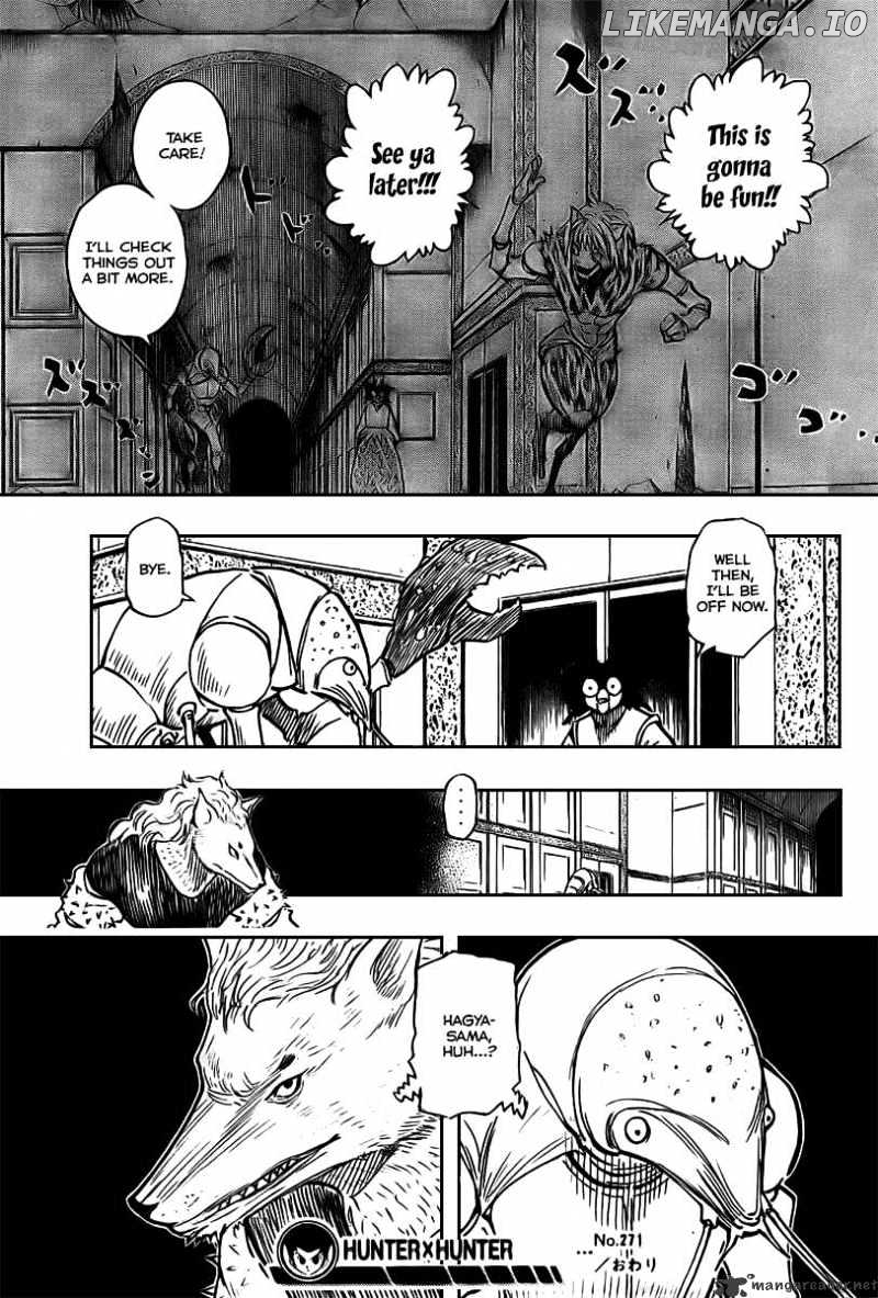 Hunter x Hunter, Chapter 271 image 18